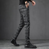 Relaxed Plaid Trousers