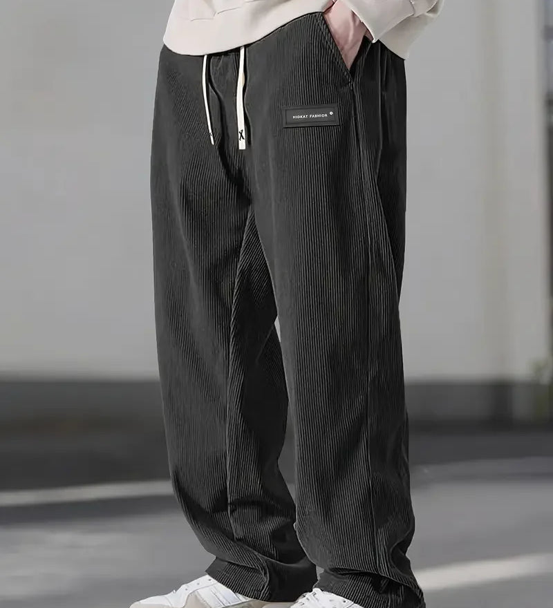 Relaxed Fit Corduroy Trousers