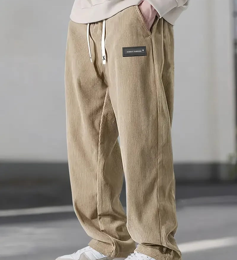 Relaxed Fit Corduroy Trousers
