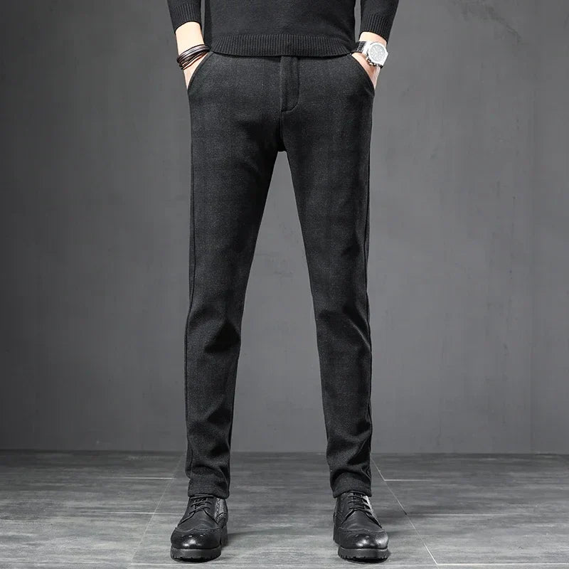 Relaxed Plaid Trousers