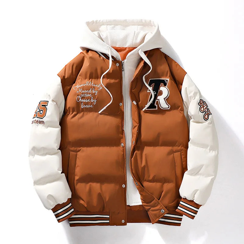 Chic Padded Hooded Coat
