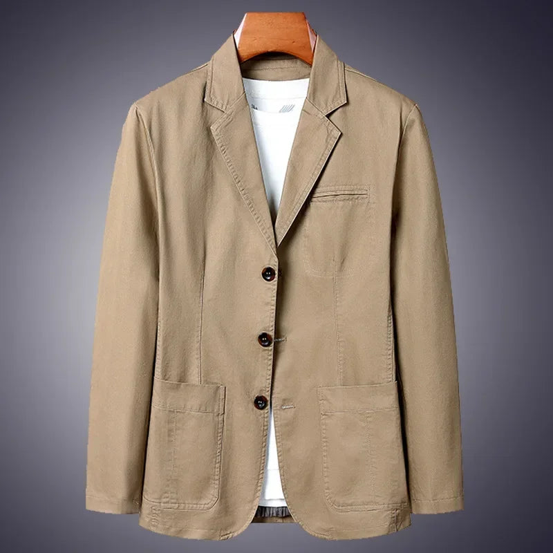 Chic Cotton Blazer