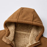 Chic Wind-Resistant Wool Overcoat