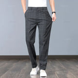 Stretchable Plaid Pants