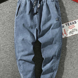 Chic Jogger Denim Pants