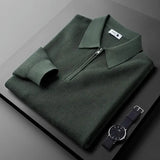 Stylish Men's Zip-Up Sweater