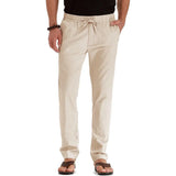 Lightweight Cotton-Linen Trousers
