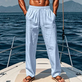 Island Breeze Linen Trousers