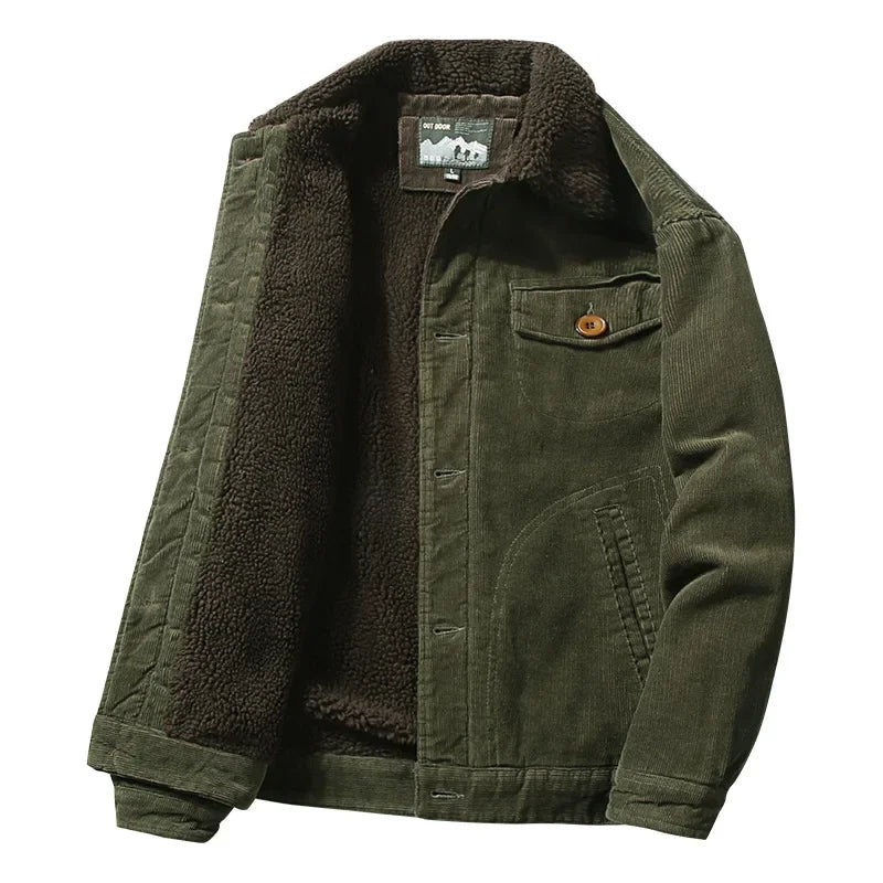 Luxurious Velvet Winter Jacket