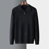Chic Cashmere Zipper Sweater