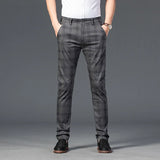 Chic Plaid Trousers