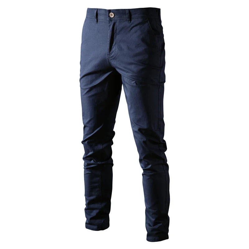 Relaxed Fit Cotton Trousers