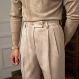 Stylish High-Waisted Trousers