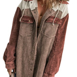 Pomi™ | Tri-Color Corduroy Jacket
