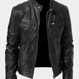 Premium Leather Biker Jacket
