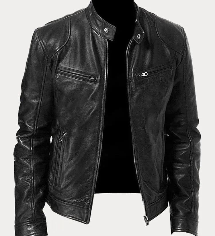 Premium Leather Biker Jacket