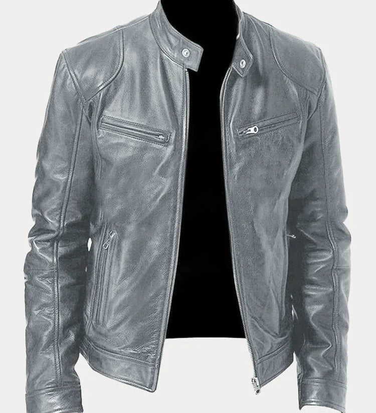 Premium Leather Biker Jacket