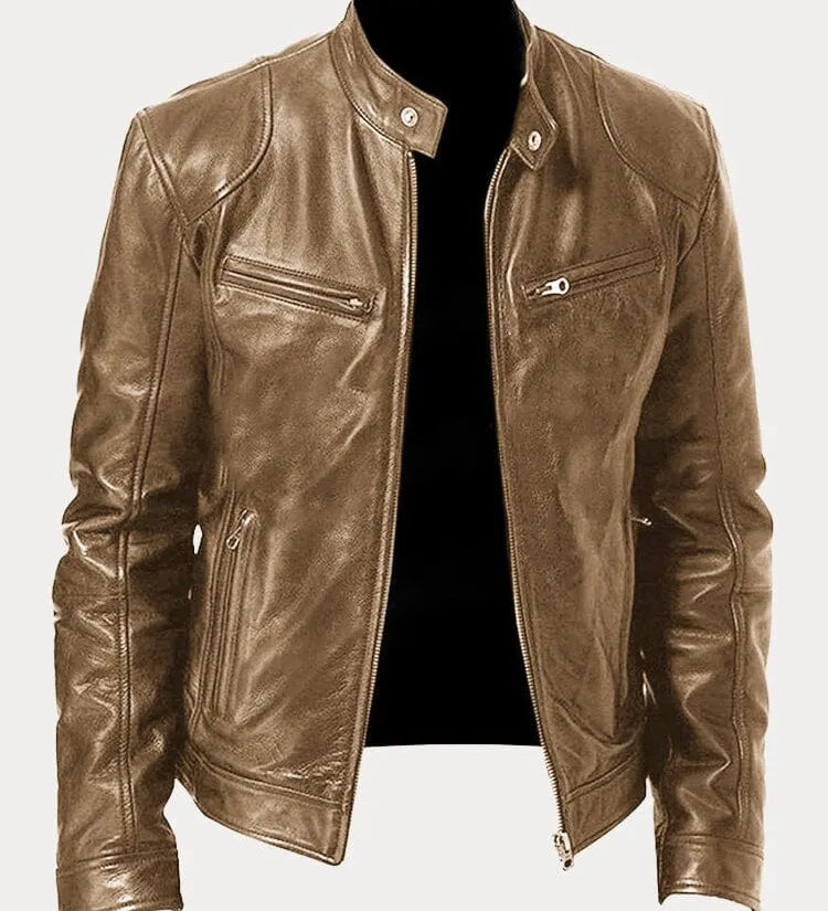 Premium Leather Biker Jacket