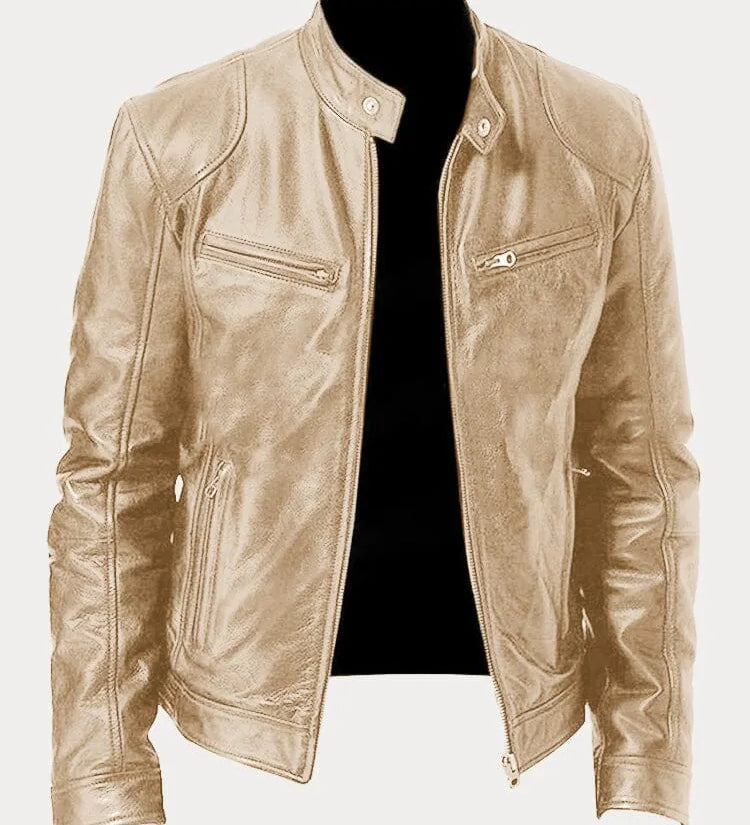 Premium Leather Biker Jacket