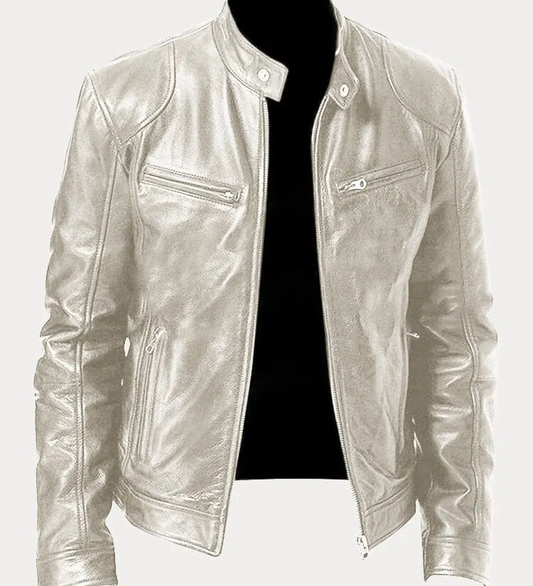 Premium Leather Biker Jacket