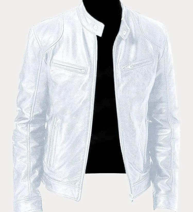 Premium Leather Biker Jacket