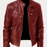 Premium Leather Biker Jacket