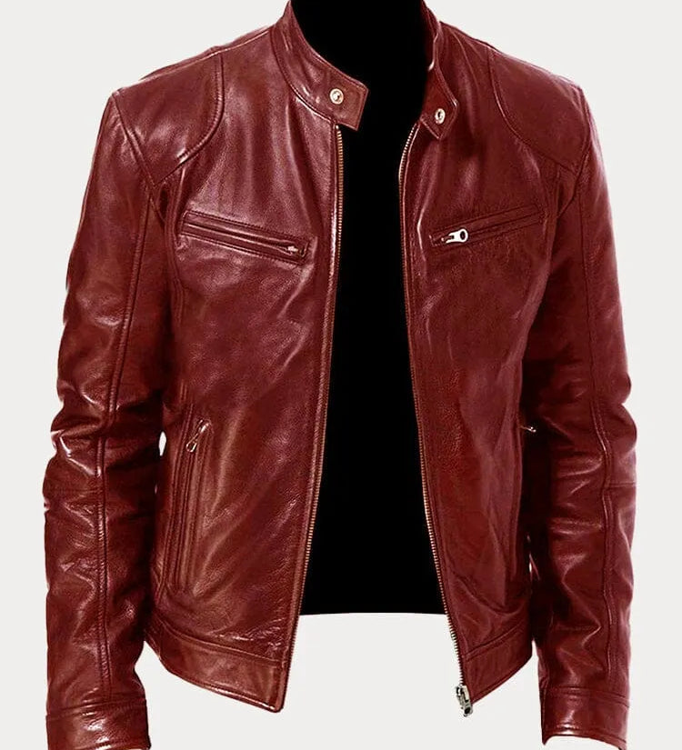 Premium Leather Biker Jacket