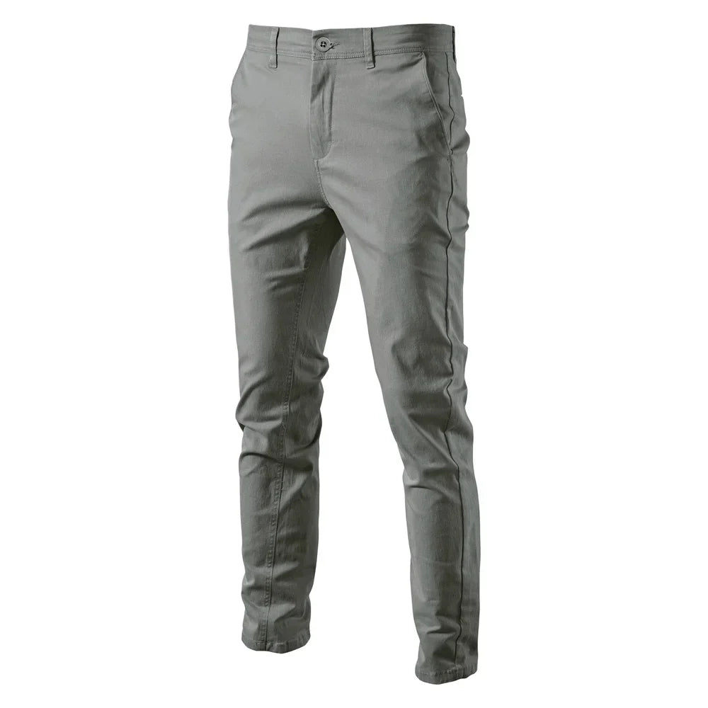 Relaxed Fit Cotton Trousers