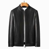 Stylish Men's Leather Coat