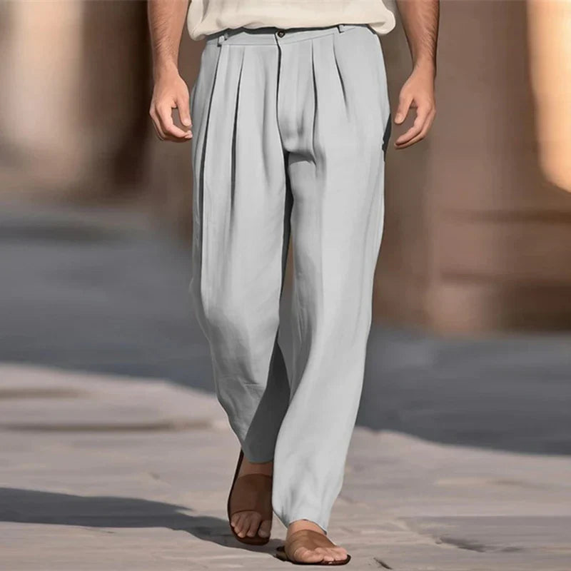 Relaxed Linen Trousers