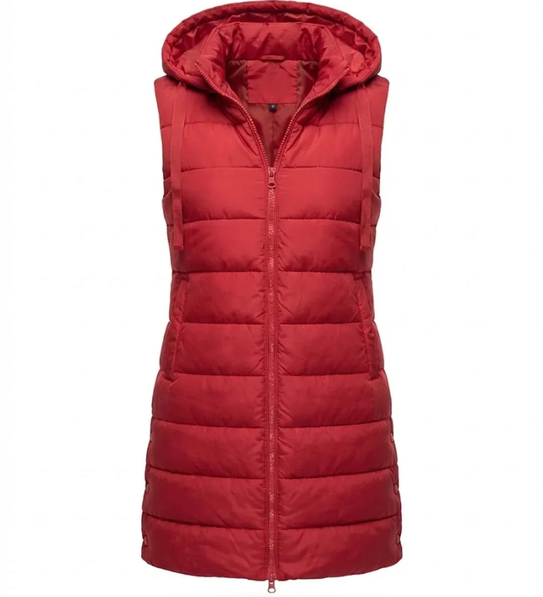 Sana™ | Hooded Longline Quilted Puffer Vest