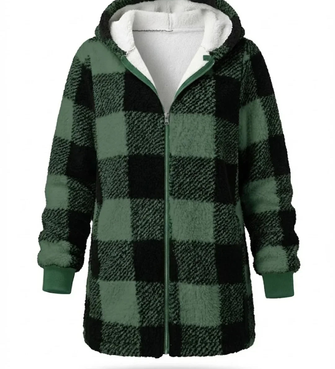 Sarah™ | Oversized Plaid Coat