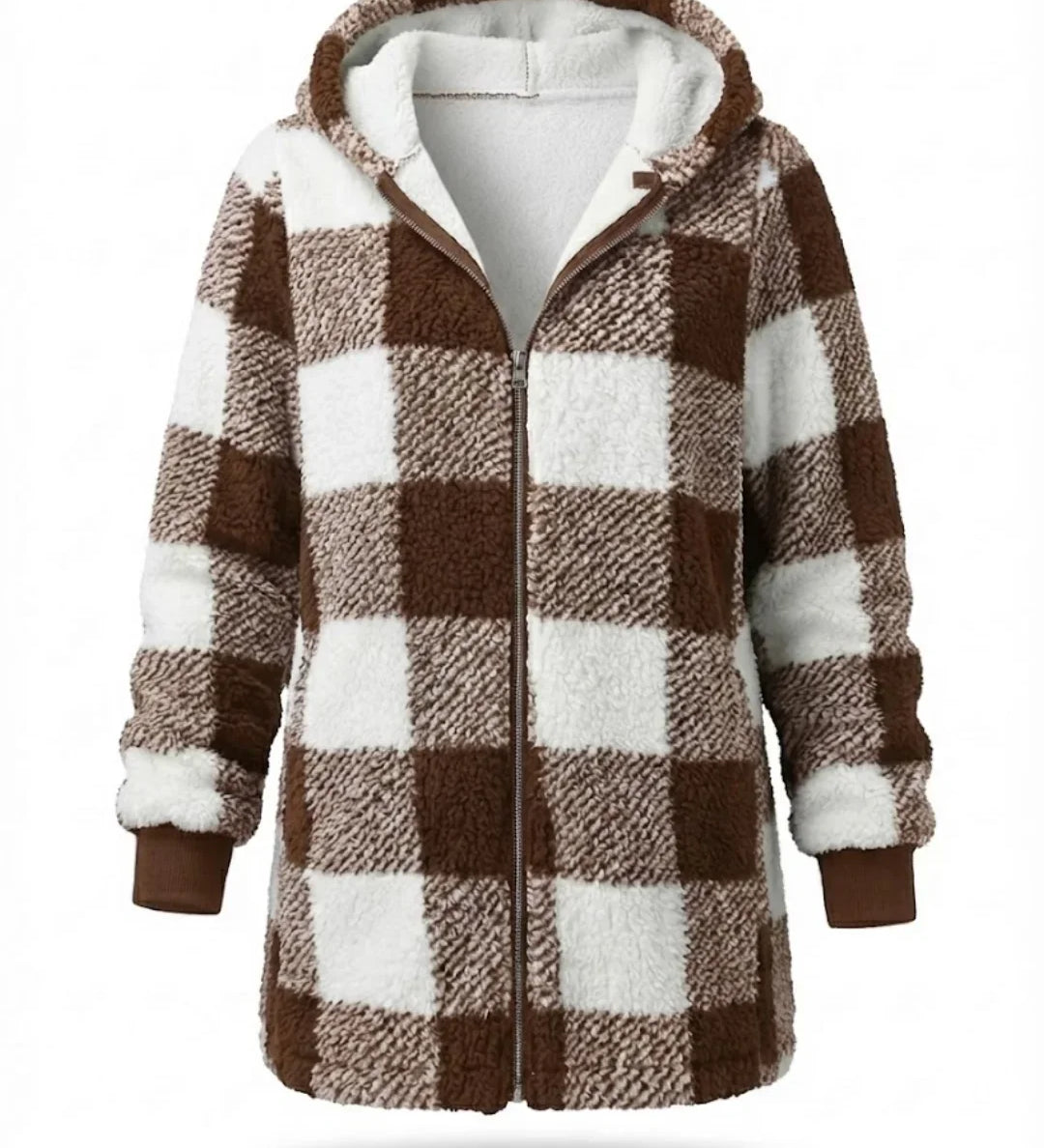 Sarah™ | Oversized Plaid Coat