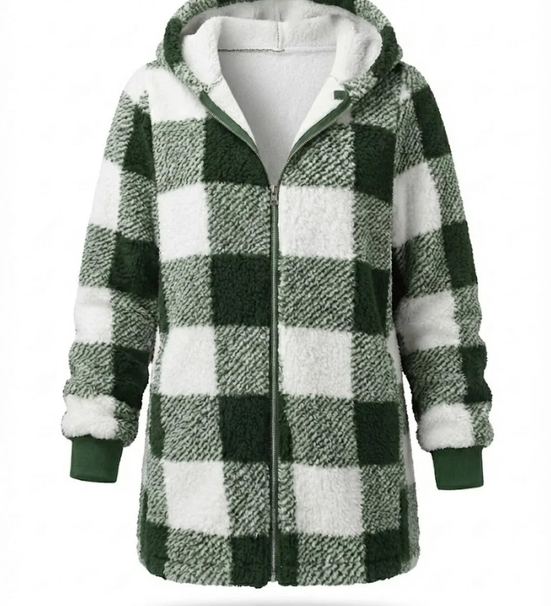 Sarah™ | Oversized Plaid Coat
