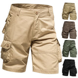 Men's Versatile Multi-Pocket Shorts