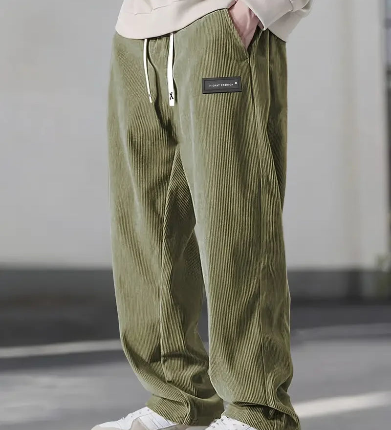 Relaxed Fit Corduroy Trousers