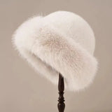 Samara™ | Plush Wide-Trim Cloche Hat