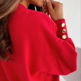 Chloe™ | Elegant V-Neck Sweater