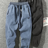 Chic Jogger Denim Pants