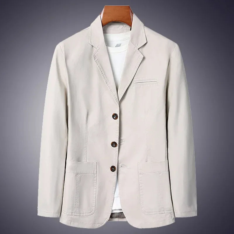 Chic Cotton Blazer