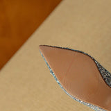 Gloria™ | Elegant Glitter Heels