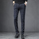 Relaxed Plaid Trousers