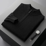 Florence Cashmere Zip-Up Sweater