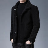 Plush Coat with Cozy Wool Lining