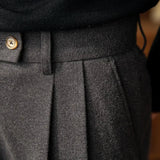 Stylish High-Waisted Trousers
