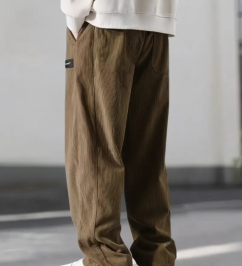 Relaxed Fit Corduroy Trousers
