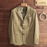 Premium Italian Cotton Blazer