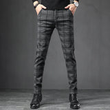 Relaxed Plaid Trousers