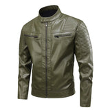 Vintage-Inspired Leather Jacket