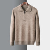 Chic Cashmere Zipper Sweater